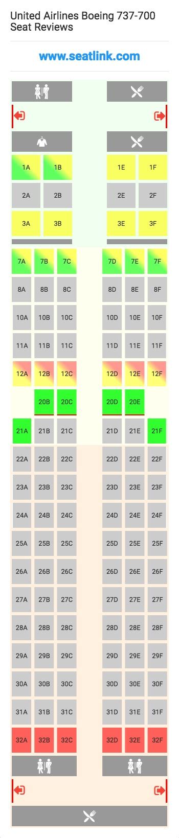 boeing 737 700 seat plan.